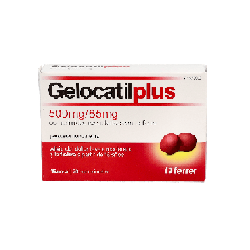GELOCATIL PLUS 500 mg/65 mg 20 COMPRIMIDOS RECUBIERTOS