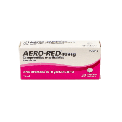 AERO RED 40 mg 30 COMPRIMIDOS MASTICABLES