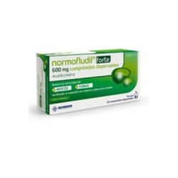 NORMOFLUDIL FORTE 600 mg 20 COMPRIMIDOS DISPERSABLES
