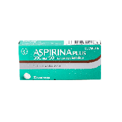 ASPIRINA PLUS 500 mg/50 mg 20 COMPRIMIDOS