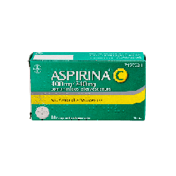 ASPIRINA C 400 mg/240 mg 10 COMPRIMIDOS EFERVESCENTES