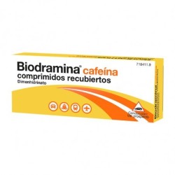 BIODRAMINA CAFEINA 12 COMPRIMIDOS RECUBIERTOS