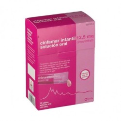 CINFAMAR INFANTIL 12,5 mg 12 SOBRES SOLUCION ORAL 5 ml