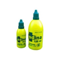 IODINA 100 mg/ml SOLUCION CUTANEA 1 FRASCO 125 ml