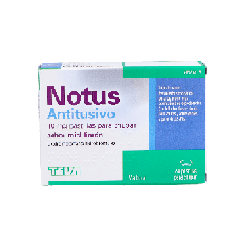 NOTUS ANTITUSIVO 10 mg 24 PASTILLAS PARA CHUPAR (SABOR MIEL Y LIMON)