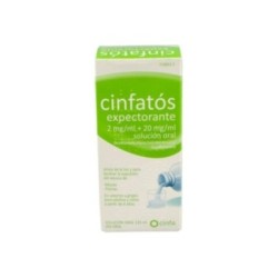 CINFATOS EXPECTORANTE 2 mg/ml + 20 mg/ml SOLUCION ORAL 1 FRASCO 125 ml (PET)