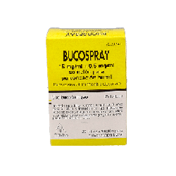 BUCOSPRAY 15 mg/ml + 0,5 mg/ml SOLUCION PARA PULVERIZACION BUCAL 1 FRASCO 25 ml