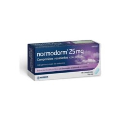 NORMODORM 25 mg 14 COMPRIMIDOS RECUBIERTOS