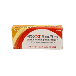 APOGAR 5 mg/5 mg 20 COMPRIMIDOS PARA CHUPAR