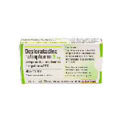DESLORATADINA RATIOPHARM EFG 5 mg 20 COMPRIMIDOS RECUBIERTOS