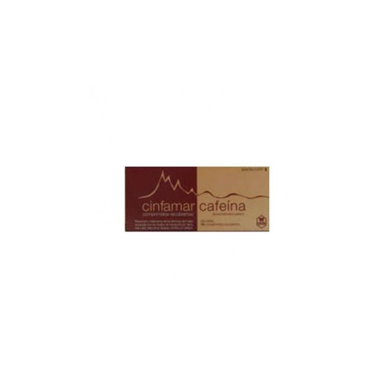 CINFAMAR CAFEINA 50 mg/50 mg 10 COMPRIMIDOS RECUBIERTOS