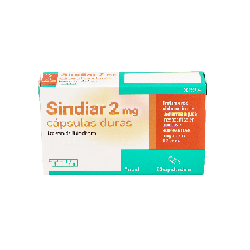 SINDIAR 2 mg 20 CAPSULAS