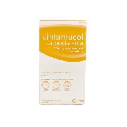 CINFAMUCOL CARBOCISTEINA 750 mg 12 SOBRES SOLUCION ORAL 15 ml
