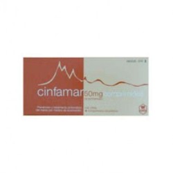 CINFAMAR 50 mg 4 COMPRIMIDOS RECUBIERTOS