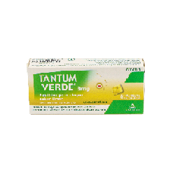 TANTUM VERDE 3 mg 20 PASTILLAS PARA CHUPAR (SABOR LIMON)