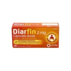 DIARFIN 2 mg 20 CAPSULAS