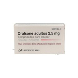 ORALSONE ADULTOS 2,5 mg 12 COMPRIMIDOS PARA CHUPAR