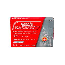 RENNIE 680 mg/80 mg 48 COMPRIMIDOS MASTICABLES (CON SACARINA)