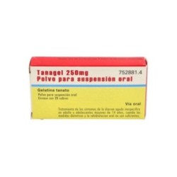 TANAGEL 250 mg 20 SOBRES POLVO PARA SUSPENSION ORAL