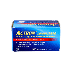 ACTRON COMPUESTO 267 mg/133 mg/40 mg 20 COMPRIMIDOS EFERVESCENTES