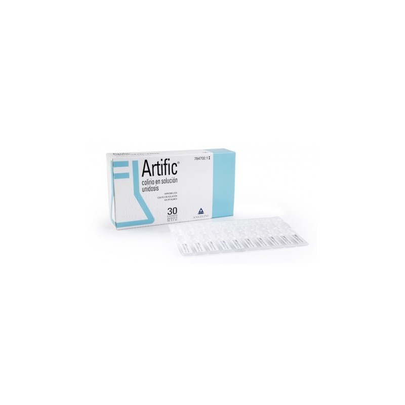 ARTIFIC 3,2 mg/ml COLIRIO EN SOLUCION 30 MONODOSIS 0,5 ml