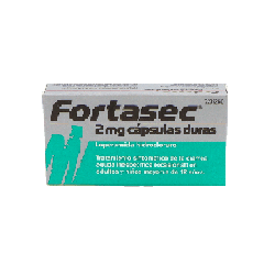 FORTASEC 2 mg 20 CAPSULAS