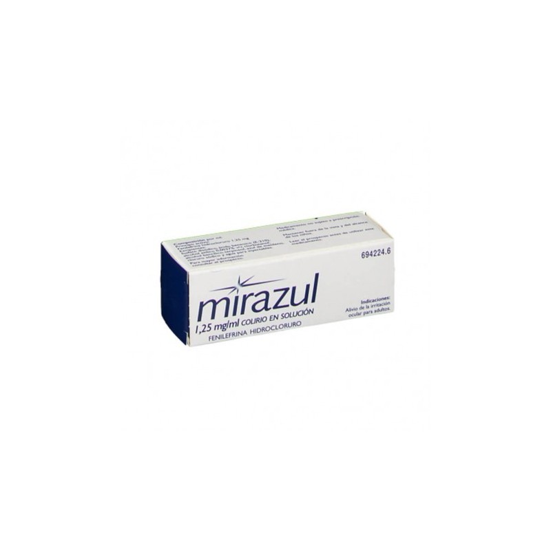MIRAZUL 1,25 mg/ml COLIRIO EN SOLUCION 1 FRASCO 10 ml