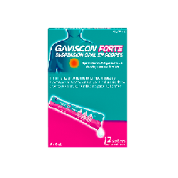 GAVISCON FORTE 12 SOBRES SUSPENSION ORAL 10 ml