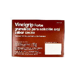 VINCIGRIP FORTE 10 SOBRES GRANULADO PARA SOLUCION ORAL (SABOR CACAO)