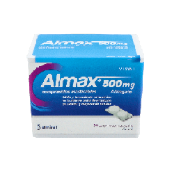 ALMAX 500 mg 54 COMPRIMIDOS MASTICABLES