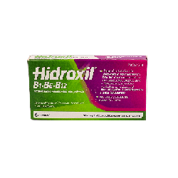 HIDROXIL B1-B6-B12 30 COMPRIMIDOS RECUBIERTOS
