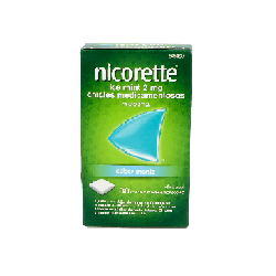 NICORETTE ICE MINT 2 mg 30 CHICLES MEDICAMENTOSOS