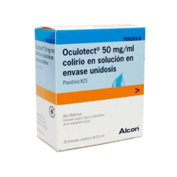OCULOTECT OCULOTECT 50MG/ML COLIRIO 20 MONODOSIS SOLUCIÓN 0,4 MILILITROS