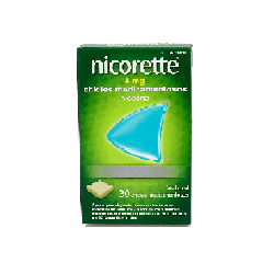 NICORETTE 4 mg 30 CHICLES MEDICAMENTOSOS