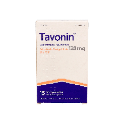 TAVONIN 120 mg 15 COMPRIMIDOS RECUBIERTOS
