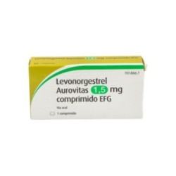 LEVONORGESTREL AUROVITAS EFG 1,5 mg 1 COMPRIMIDO