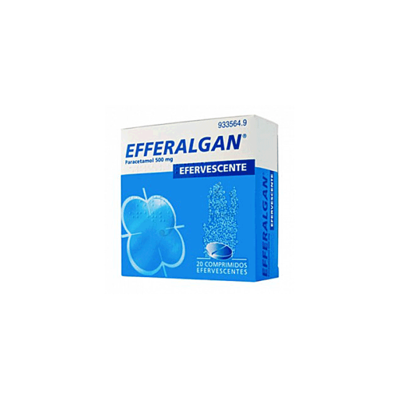 EFFERALDOL 500 mg 20 COMPRIMIDOS EFERVESCENTES