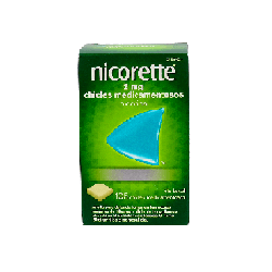 NICORETTE 2 mg 105 CHICLES MEDICAMENTOSOS
