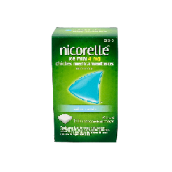 NICORETTE ICE MINT 4 mg 105 CHICLES MEDICAMENTOSOS