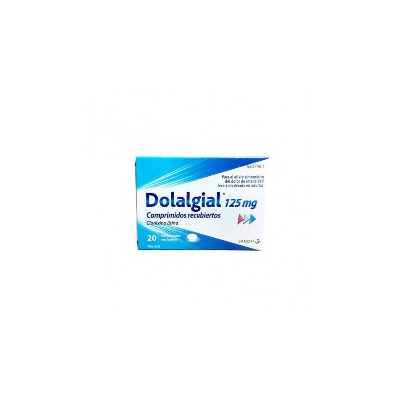DOLALGIAL CLONIXINO LISINA 125 mg 20 COMPRIMIDOS RECUBIERTOS