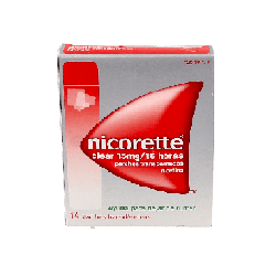NICORETTE CLEAR 15 mg/16 h 14 PARCHES TRANSDERMICOS