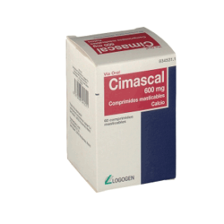 CIMASCAL 60 COMPRIMIDOS MASTICABLES