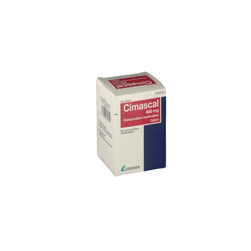 CIMASCAL 60 COMPRIMIDOS MASTICABLES