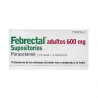 FEBRECTAL ADULTOS 600 mg 6 SUPOSITORIOS