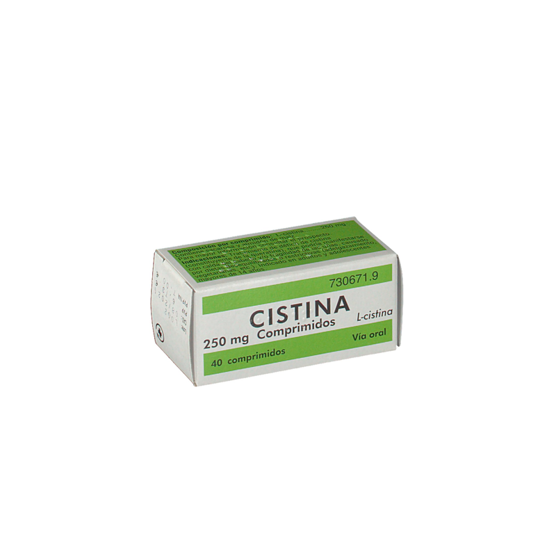 CISTINA 250 mg 40 COMPRIMIDOS