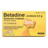 BETADINE UNIDOSIS 100 mg/ml SOLUCION CUTANEA 10 UNIDOSIS 5 ml