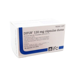 DIFUR 120 mg 96 CAPSULAS