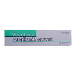 VASELINA ESTERILIZADA PURA ORRAVAN POMADA 1 TUBO 25 G