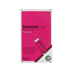 DOLOSTOP 1 g 10 SOBRES SOLUCION ORAL 10 ml