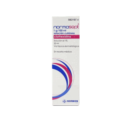 NORMOSEPT 10 mg/ml SOLUCION CUTANEA 1 FRASCO 30 ml